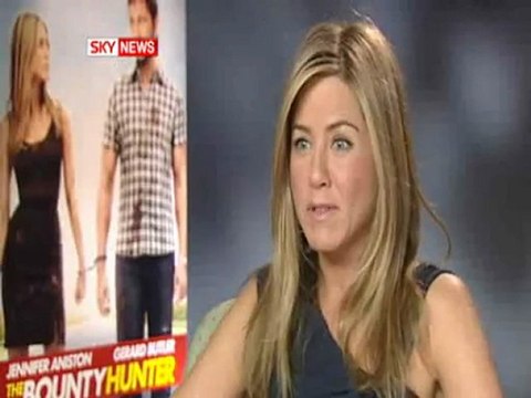 Jennifer Aniston & Butler - The Bounty Hunter Interview
