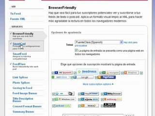 Usos de FeedBurner 1º parte (analisis y optimización)