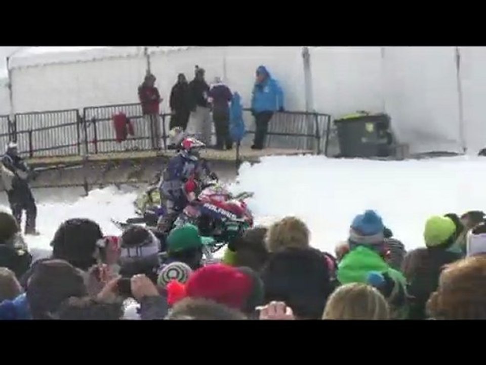 x games tignes 2010 snowmobile moto neige