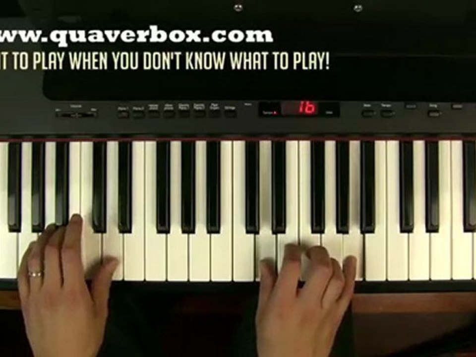 Piano Improvisation - When you don't know what to play
