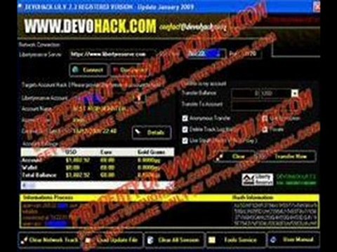 DevoHack 2010 - best Liberty Reserve hack tools, 100% work