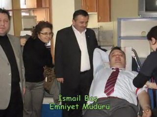 alaplı emniyet kan bağışı kampanyası