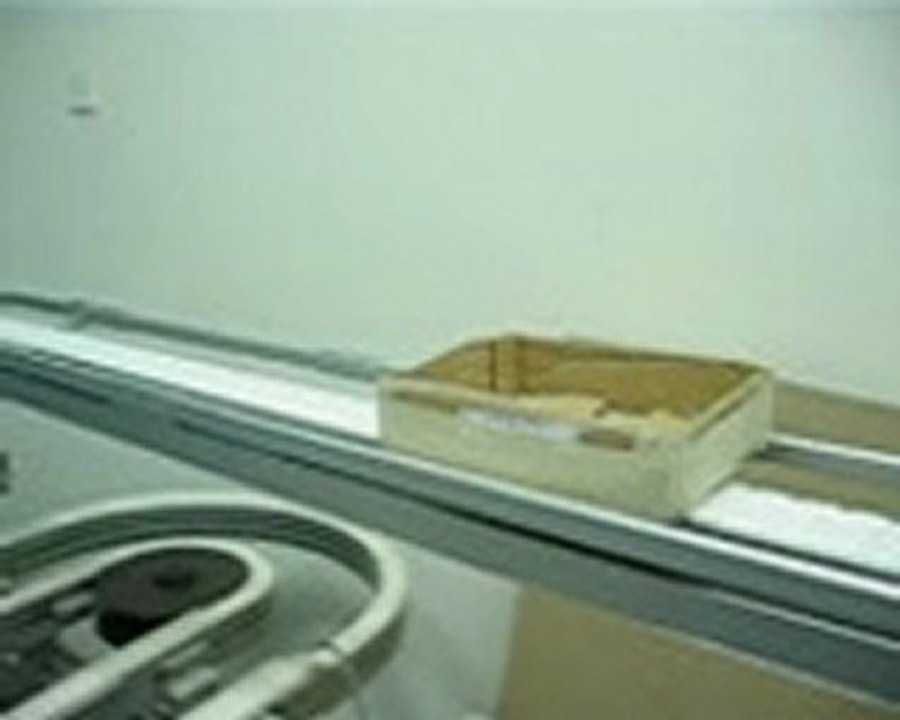 Flexmove conveyor on test