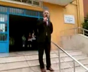 Okul Müdürümüzün İstiklal Marşı Konuşması