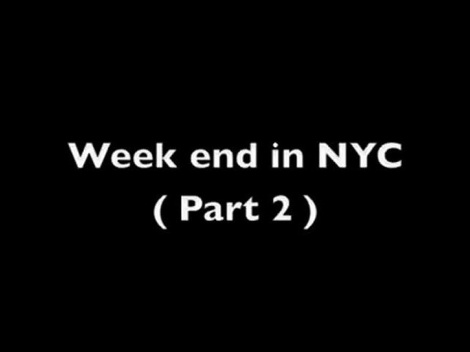 Week end in New York City ( Part 2 )