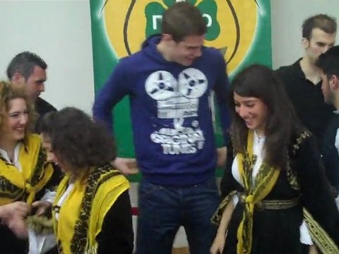 Καλάθης και Μπόγρης στην μπουτίκ του Παναθηναϊκού