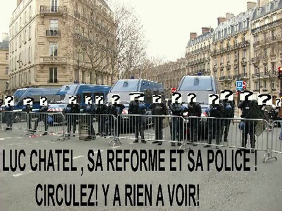 LUC CHATEL, SA REFORME ET SA POLICE !