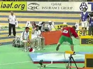 Athlé lancer de poids Mondiaux Indoor Doha 2010