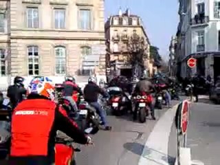 Manifestations motards grenoble 2010