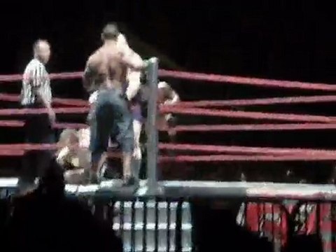 dx et john cena vs jerishow et orton a lyon dx invasion tour