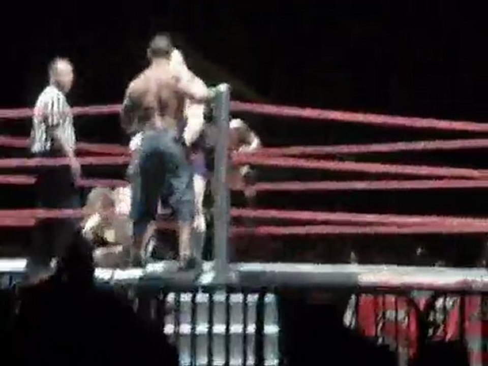 dx et john cena vs jerishow et orton a lyon dx invasion tour