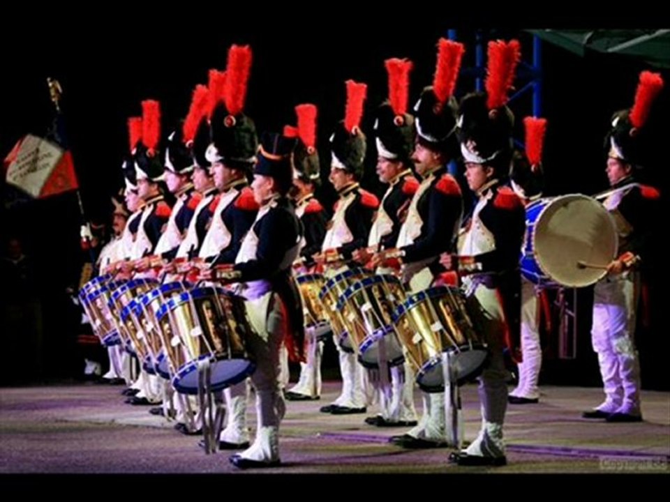 Tambours de la BGHA : "Les marches de J. Quinchon"