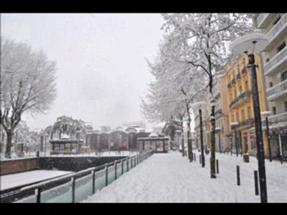 Perpignan sous la neige