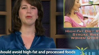 Diet High In Fat Raises Stroke Risk In Women