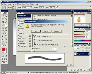 ders 5 brush paletine fırça kütüphanesi oluşturmak
