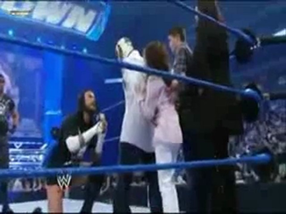 CM Punk & Rey Mysterio Family segment