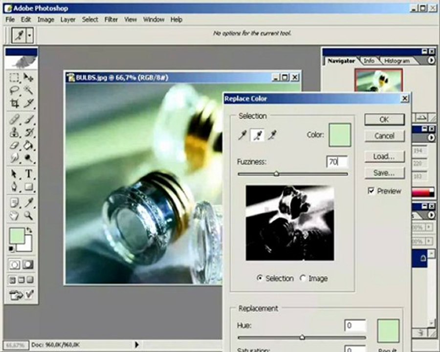ders 4 bir rengi başka bir renkle değiştirmek