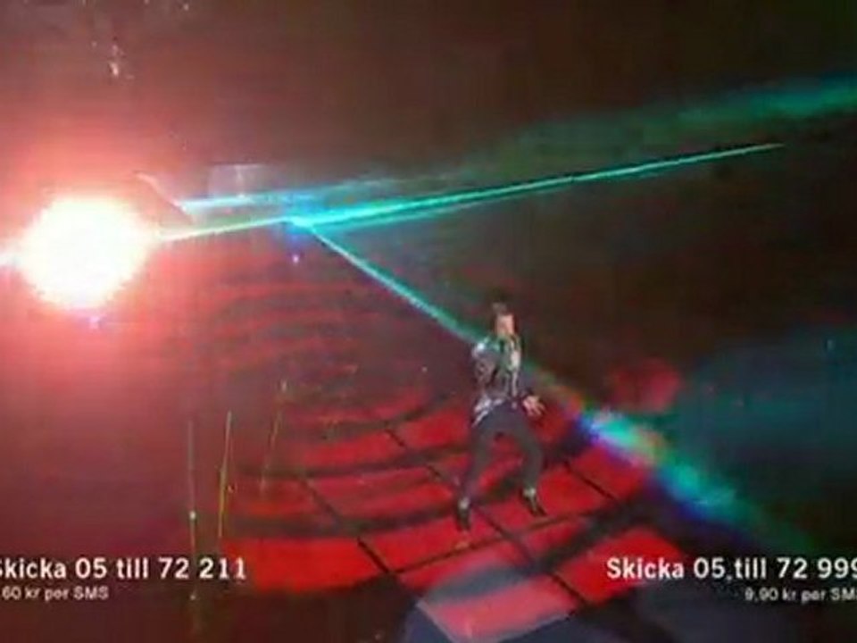 Melodifestivalen Globen - Peter Jöback - Hollow