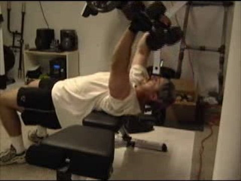 Two Dumbell Tricep Extensions