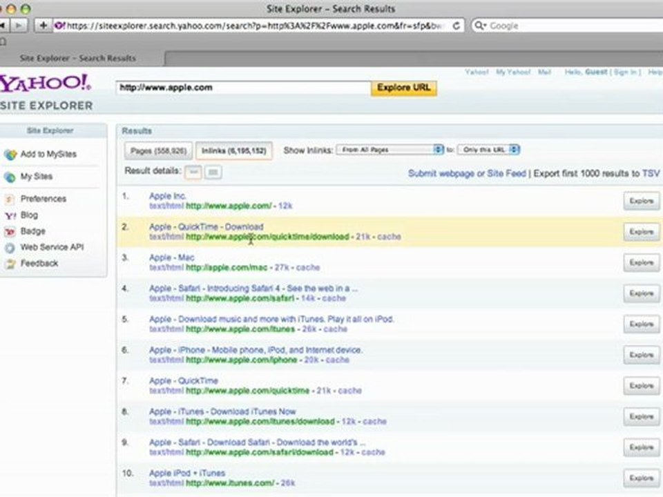 Mark Shpuntov:Canadian SEO Pro - Backlinks Checker