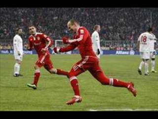 Bayern Munchen 2-1 Freiburg Robben great free-kick