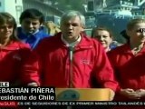 Piñera anuncia medidas para acelerar reconstrucción de Chi