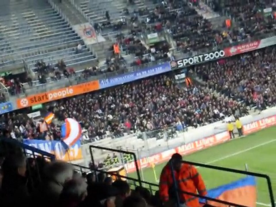 Début du match mhsc/aja 2009/2010