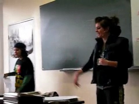 Exposer sur le RAP en cour d'histoire