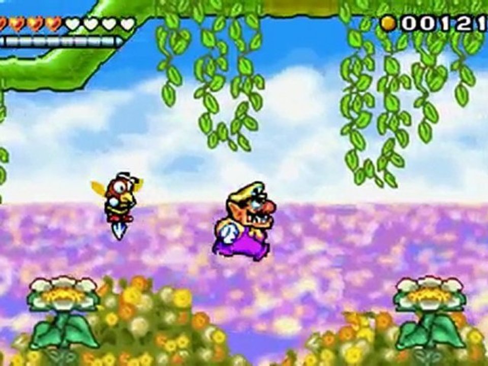 Walkthrough Wario Land 4 (18) : Wildflower Fields