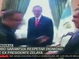 Lobo garantiza respetar dignidad de ex presidente Zelaya