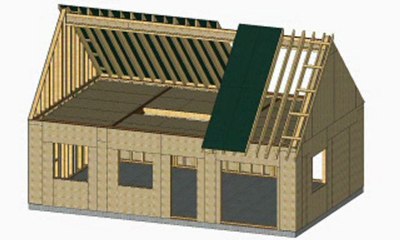 demo montage maison kit dessin
