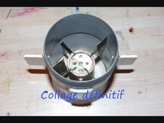 Turbine de construction personnelle, home made ducted fan