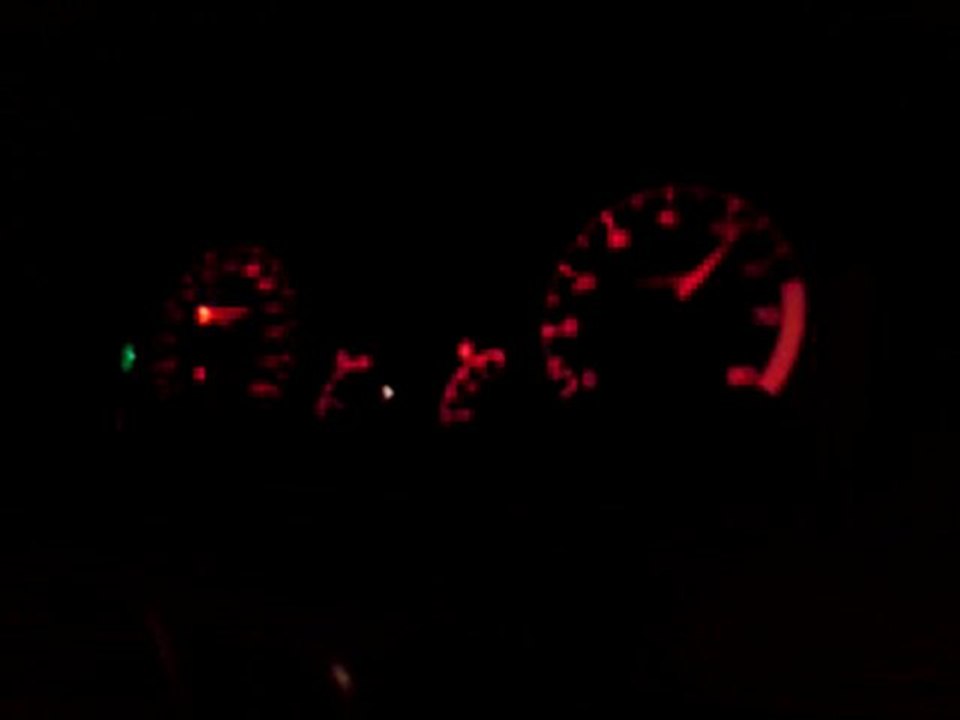 accéleration de ma clio williams préparée maison