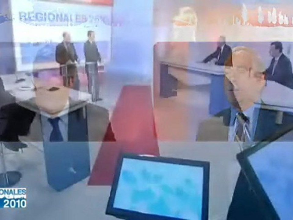 Le débat télévisé du 2e tour des régionales en Bourgogne