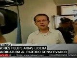 Andrés Felipe Arias lidera candidatura a Partido Conservado