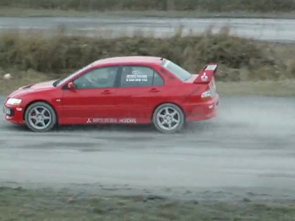 Stage Sprint racing Lancer EVO 8