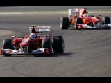F1 GP Bahrain 2010 Alonso win, Hamilton third