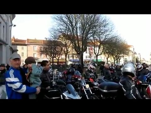 Manifestation motards du 13 mars 2010, Bourg-en-Bresse 01