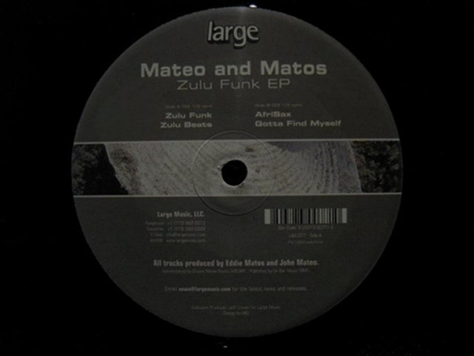 Mateo And Matos.Zulu Funk.Large 2002