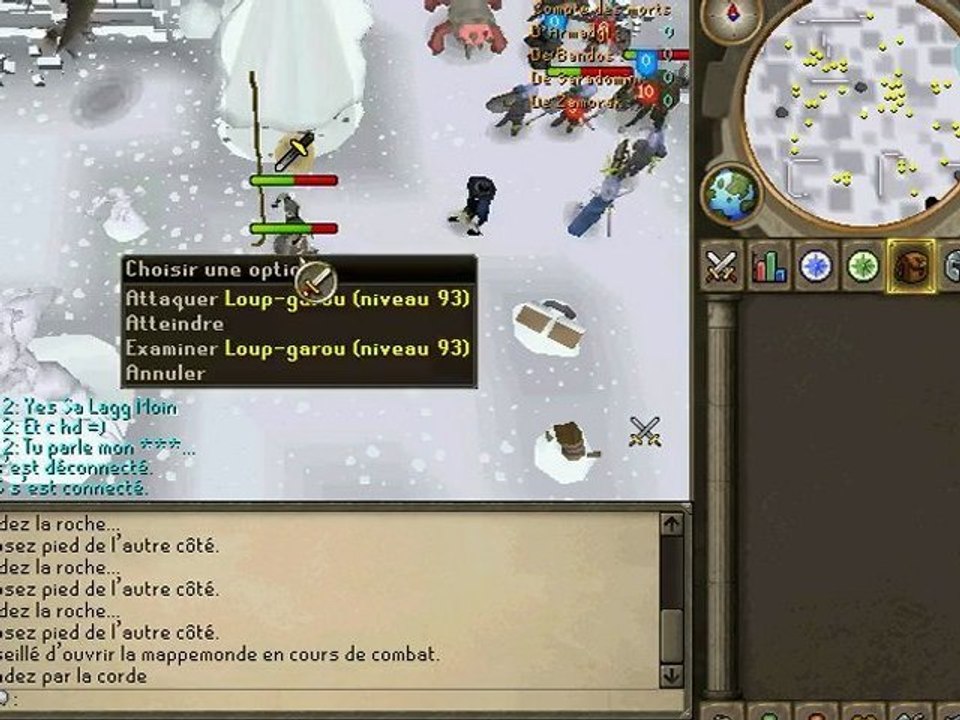 runescape delire foufou se suicide au god war