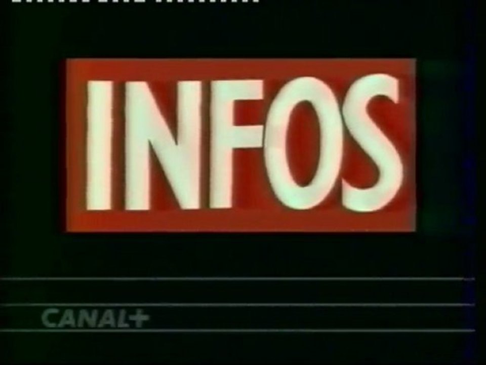 Canal+ 12 Janvier 1993 - BA Infos météo