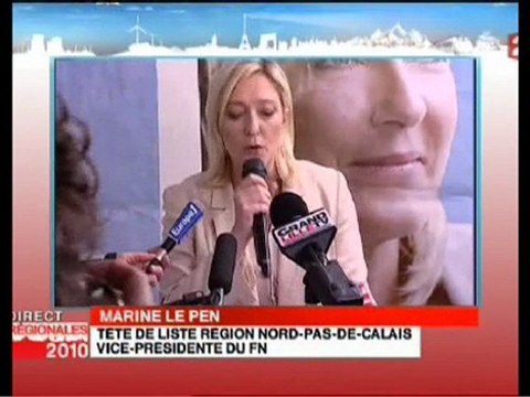 Marine Le Pen : Il faut confirmer, amplifier ce score