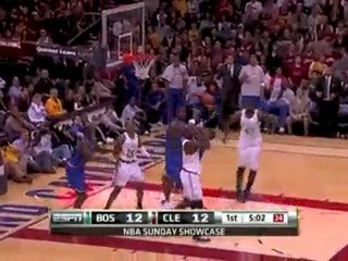 The Cavaliers convert this great hustle play by LeBron James