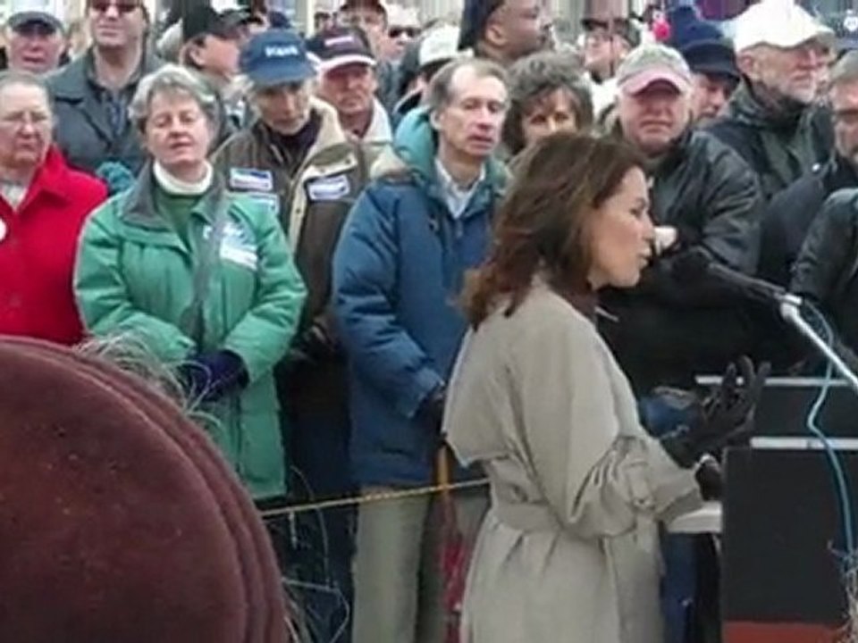 Rep. Michele Bachmann: Kill the Bill Rally, Part II