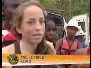 Compétition de K-polo au lac du Rorota dans 973 Chrono