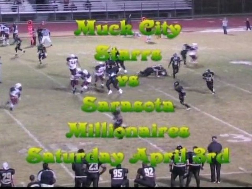 Sarasota Millionaires Football TV Spot