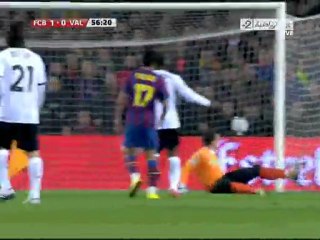 But magnifique de Messi contre Valence