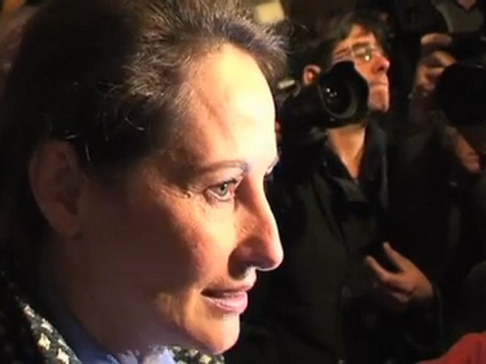 Ségolène Royal à la permanence de campagne le 14/3/10