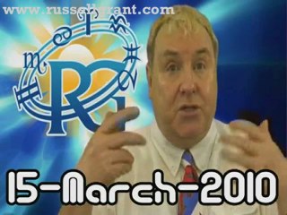 RussellGrant.com Video Horoscope Virgo March Monday 15th