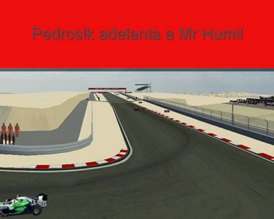 Adelantamientos Pedroslk GP BAHREIN 2010